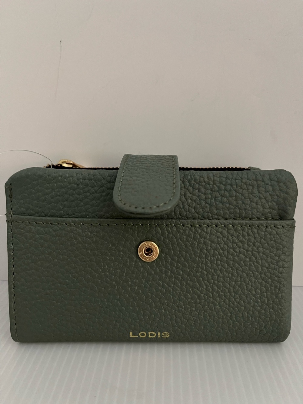 Lodis 1965 Genuine Pebbled Leather Rachel Bifold Wallet w/RFID Protection - Picture 4 of 11